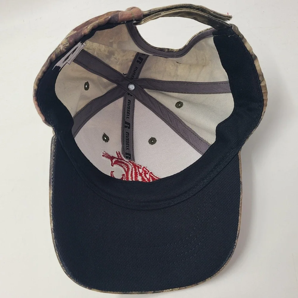 Washington State Cougars Hat Adjustable Russell Camo Green Brown NCAA University